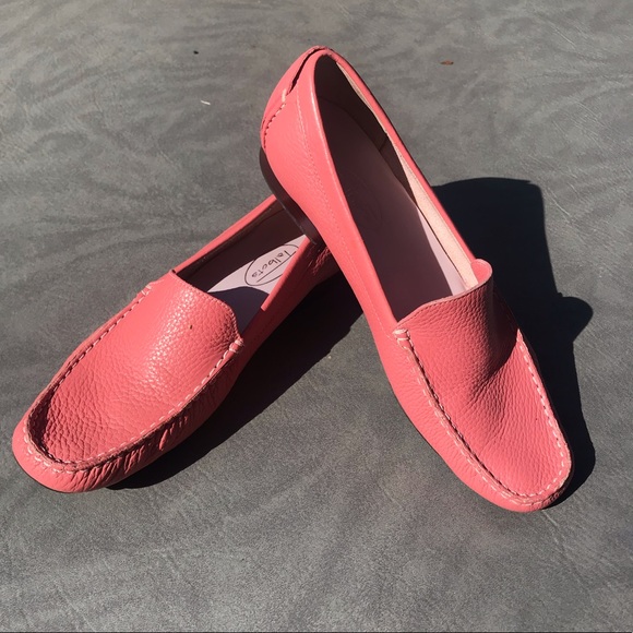 rose pink loafers